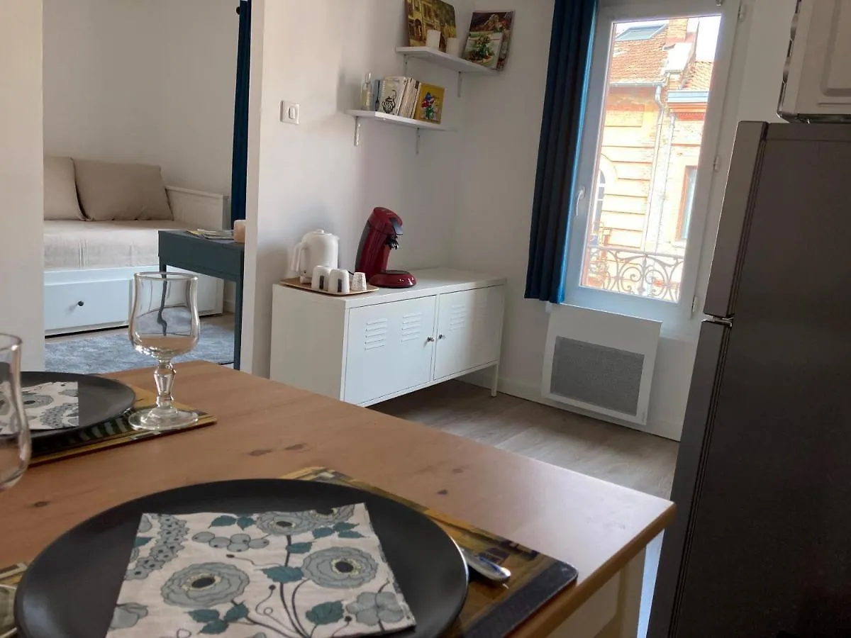 Апартаменты Le Jean Rieux, Studio Cosy, Place Dupuy Тулуза