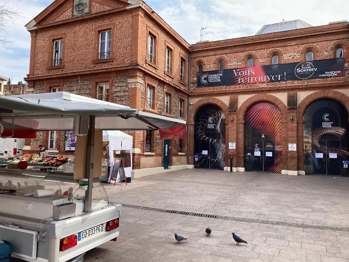 Апартаменты Le Jean Rieux, Studio Cosy, Place Dupuy Тулуза 0*,  Франция