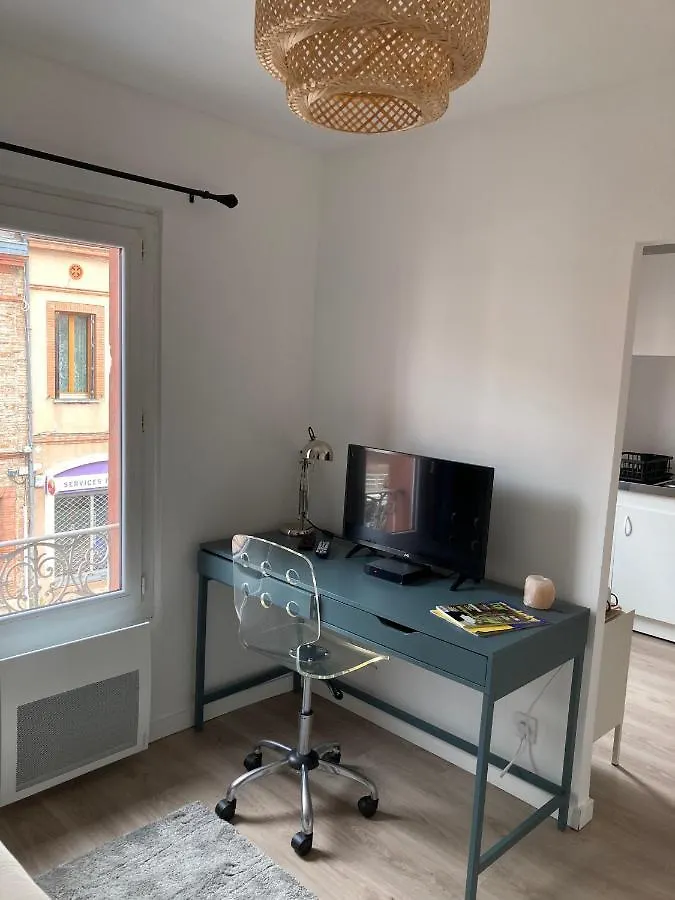 Апартаменты Le Jean Rieux, Studio Cosy, Place Dupuy Тулуза Франция